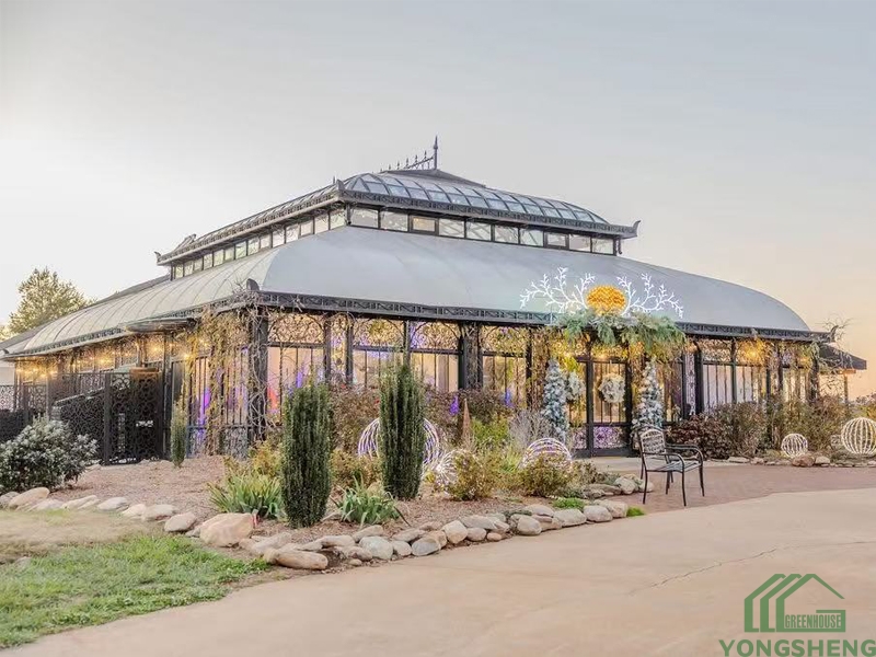 Victorian style luxury glass greenhouse for wedding,Victorian style luxury glass greenhouse